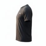 Black Round Neck T-Shirt - Image 5