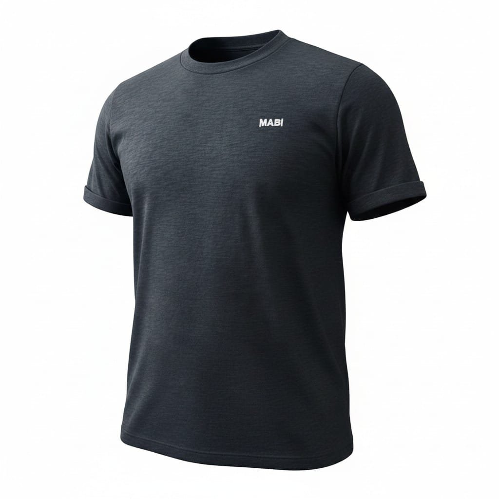 WhatsApp Image 2026-05-01 at 2.16.20 PM (2) Black Round Neck T-Shirt - Image 1