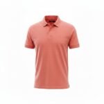 Coral Cotton Polo T-Shirt