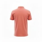Coral Cotton Polo T-Shirt - Image 5