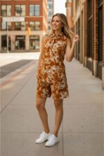 Mabi poly crepe Co-ord set - Image 2