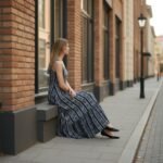 BACK SMOCK DRESS - Image 5