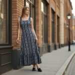 BACK SMOCK DRESS - Image 3